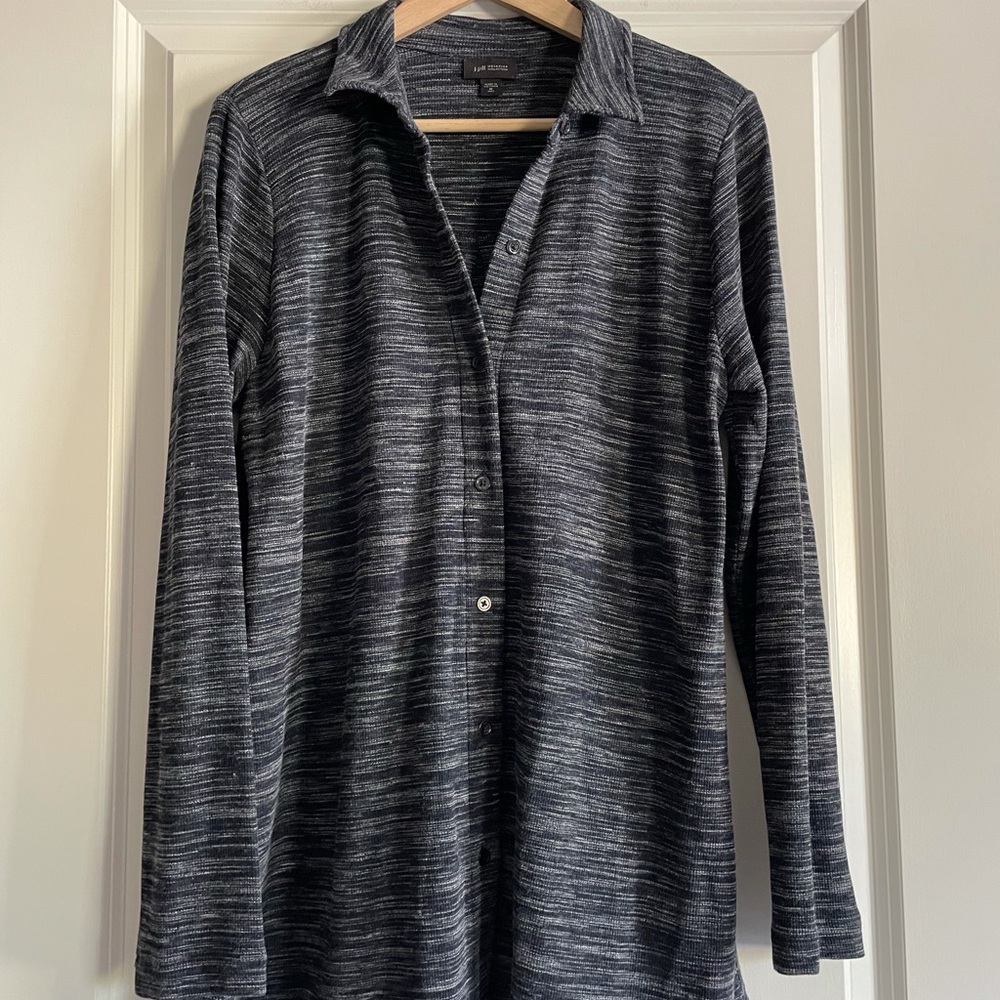 J.Jill Wearever Collection Button Front Women’s Top - Picture 2 of 5